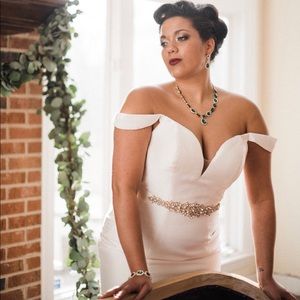 Rhinestone Bridal Belt!